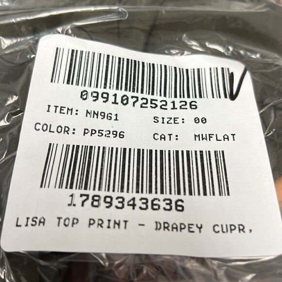 Madewell Brushed Ruched-Front Top - Picture 7 of 7